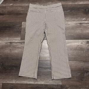 Jules & Leopold Women's Cropped plaid pants Size M